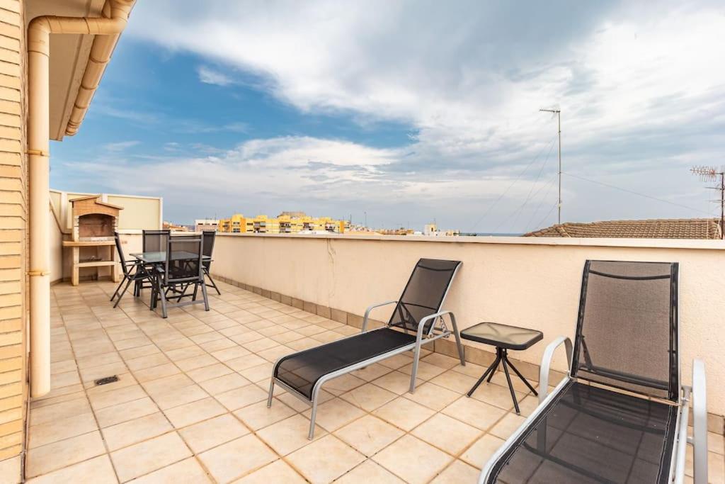 شقة Atico Con Terraza Y Piscina Peñíscola المظهر الخارجي الصورة